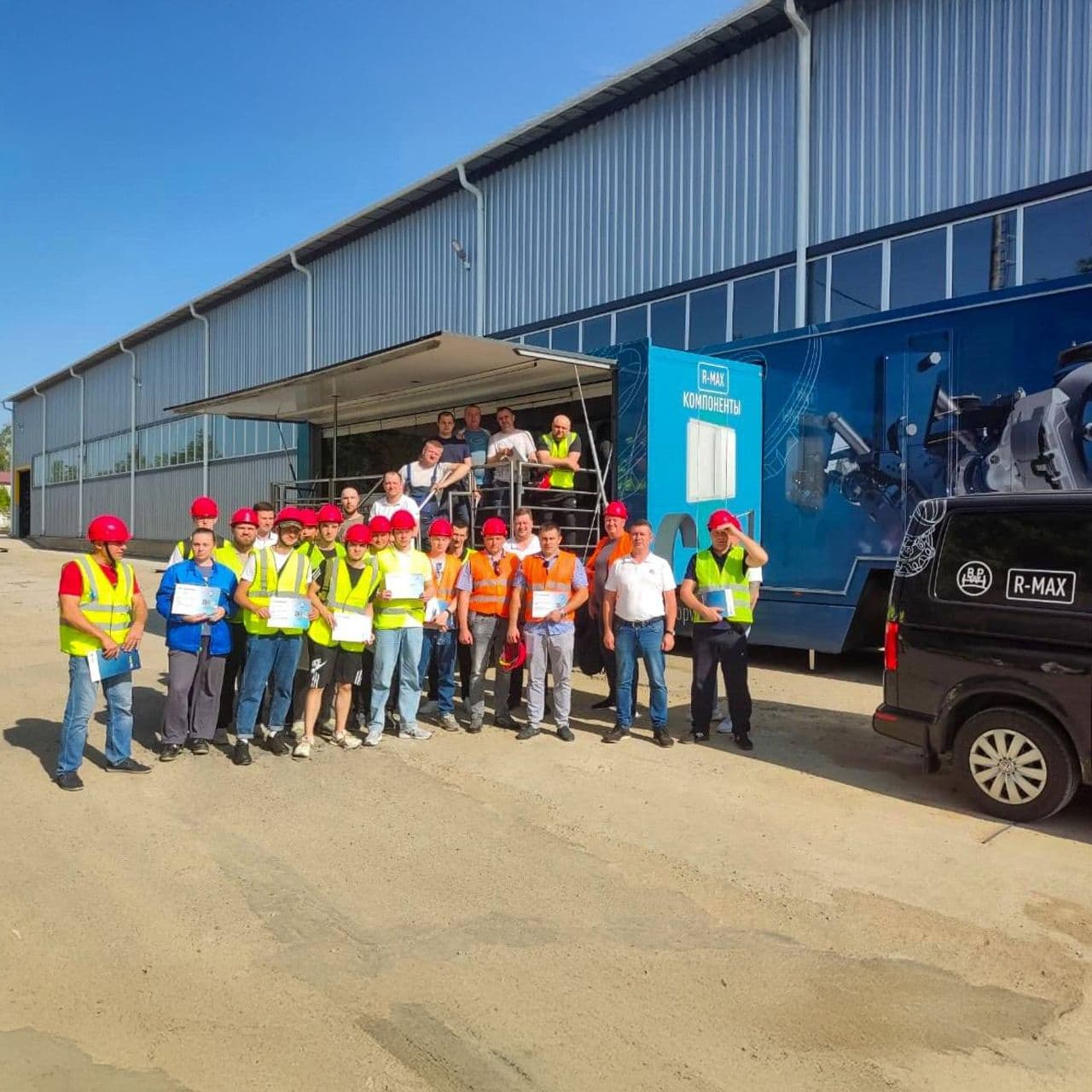 На заводе Манак, компания БПВ-Ост провела тренинги и обучающие программы для клиентов