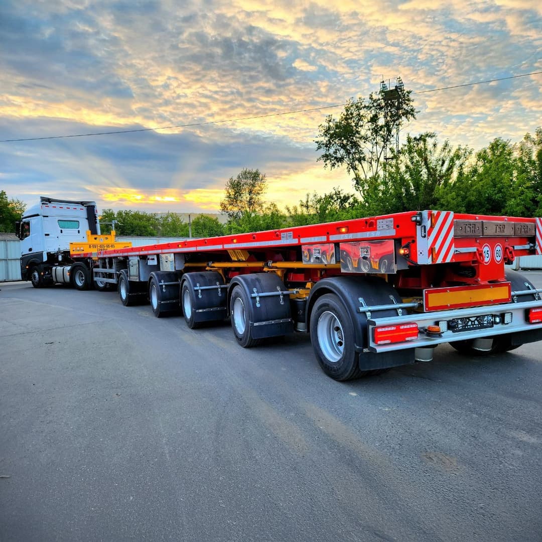 Новая модификация полуприцепа-лопастевоза